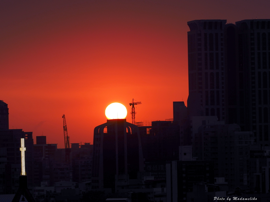 夕陽