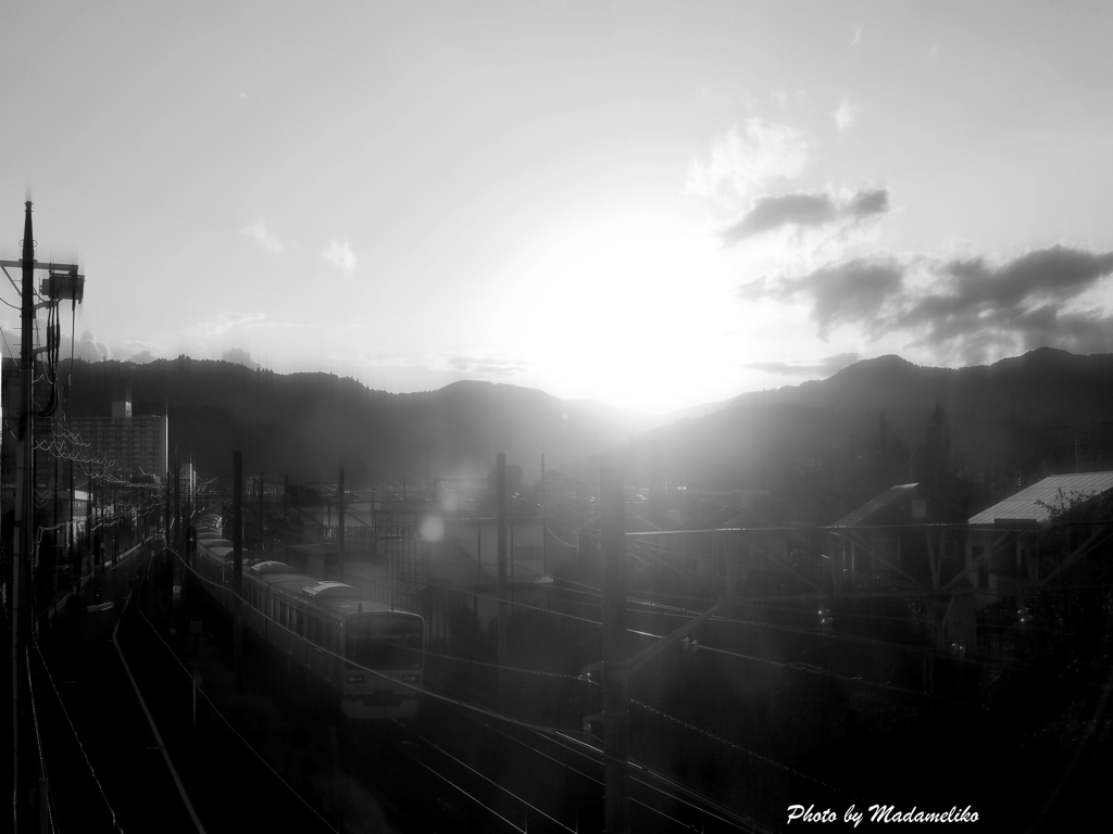 夕暮れ209系