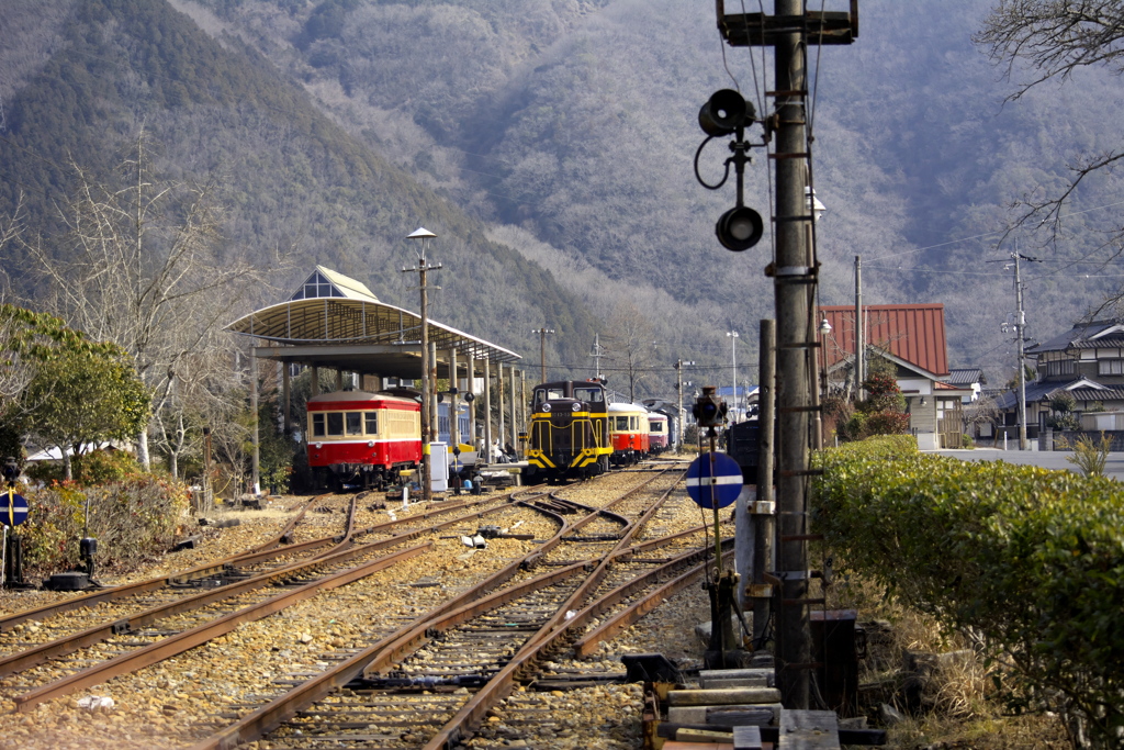 旧片上鉄道吉ヶ原駅