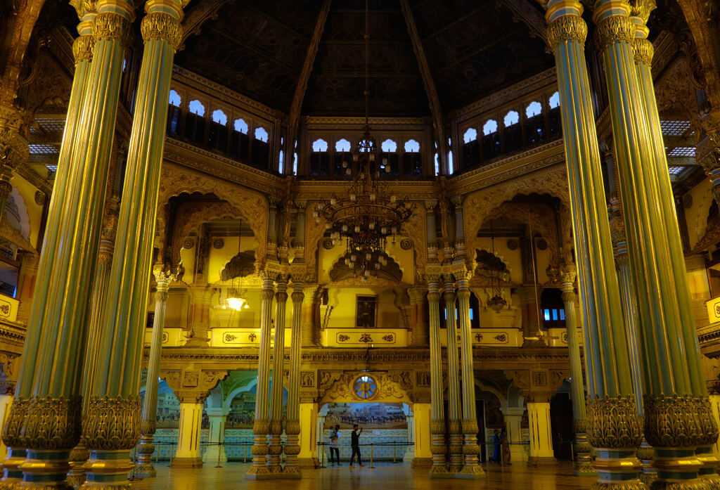 Maharajan palace in Mysore 1