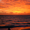Burning Sun set - Maldives