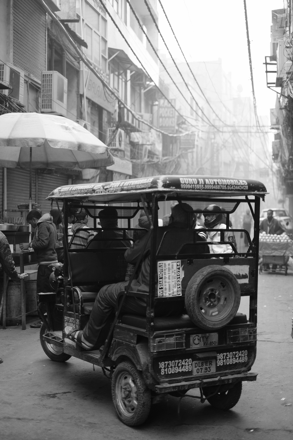 Old Delhi - 乗合オート