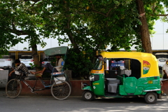 Rickshaw and Auto rickshaw