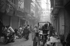 Old Delhi - 朝のマーケット