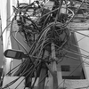 絡まる