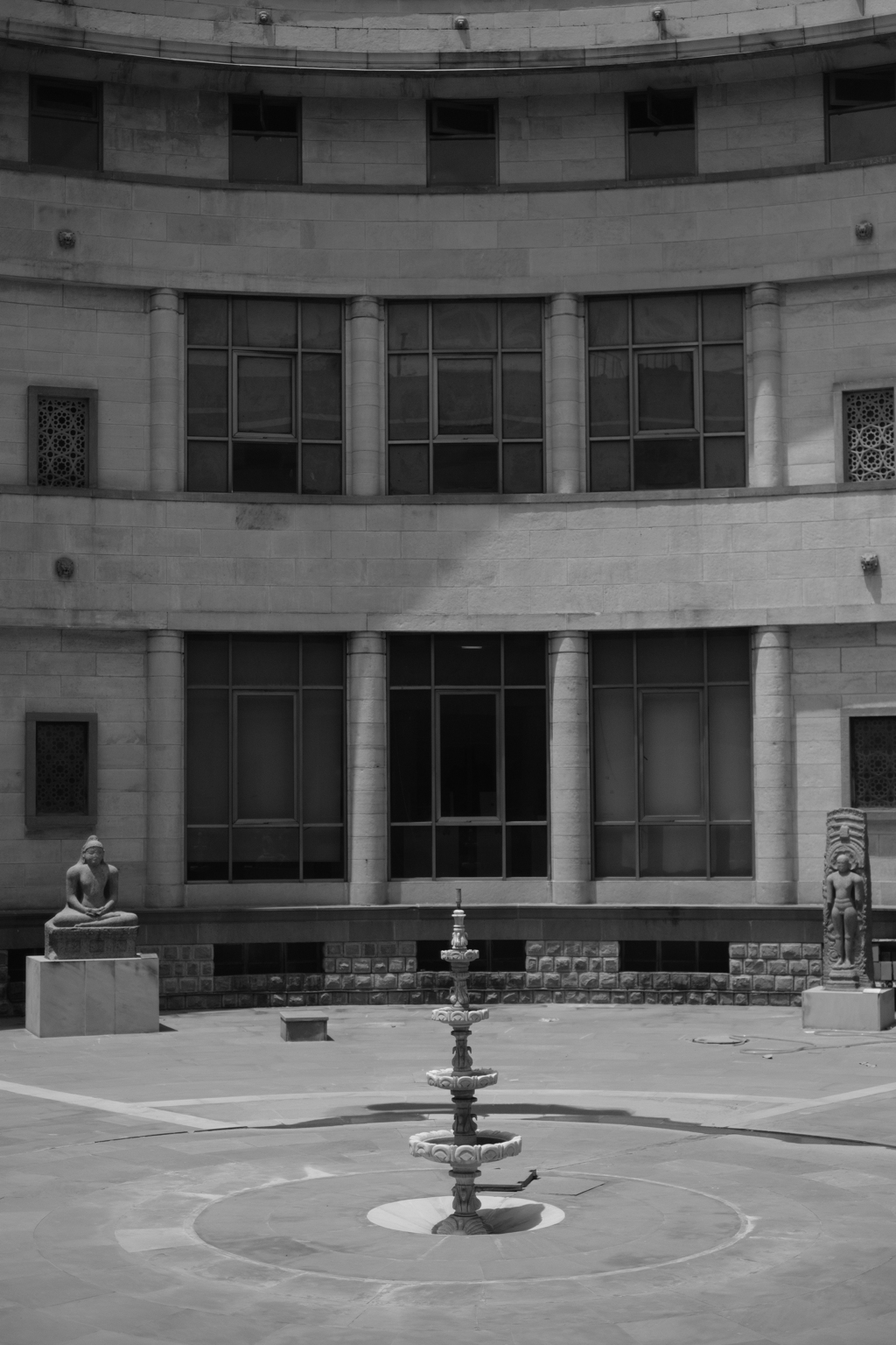 National museum in Delhi - Terrace