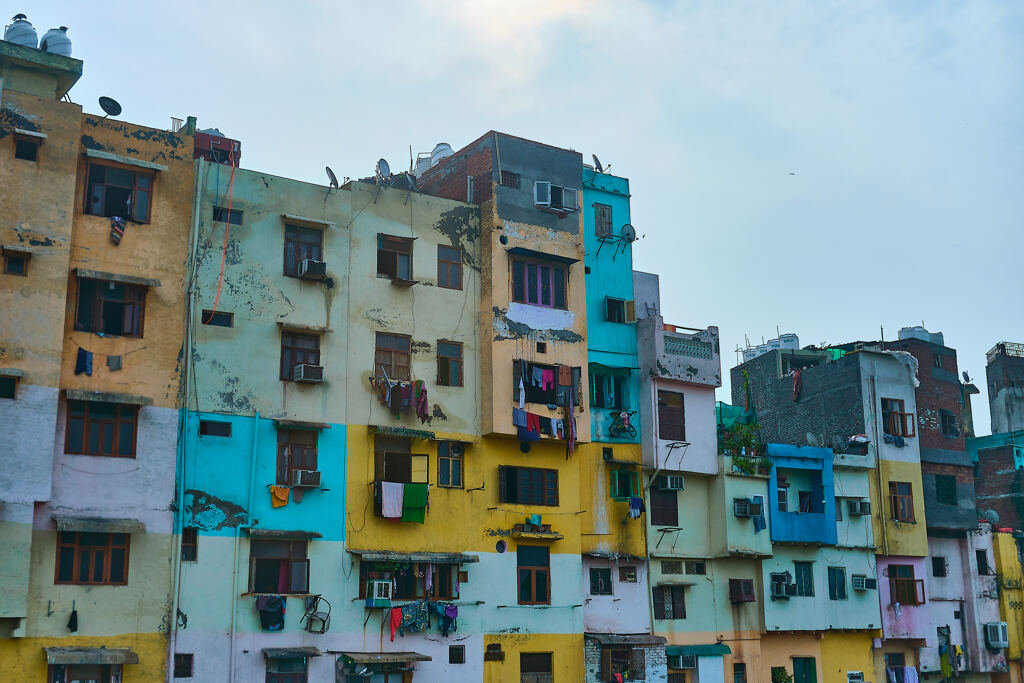 Apartments at roadside