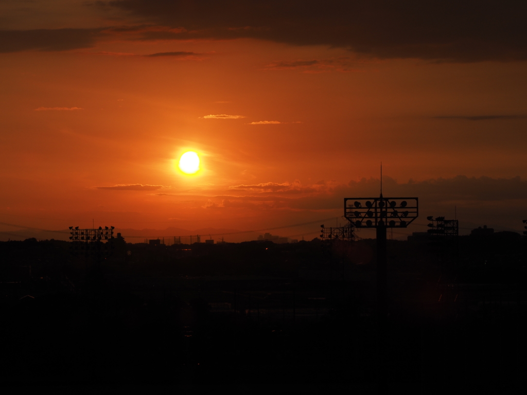 今日の夕日 ２