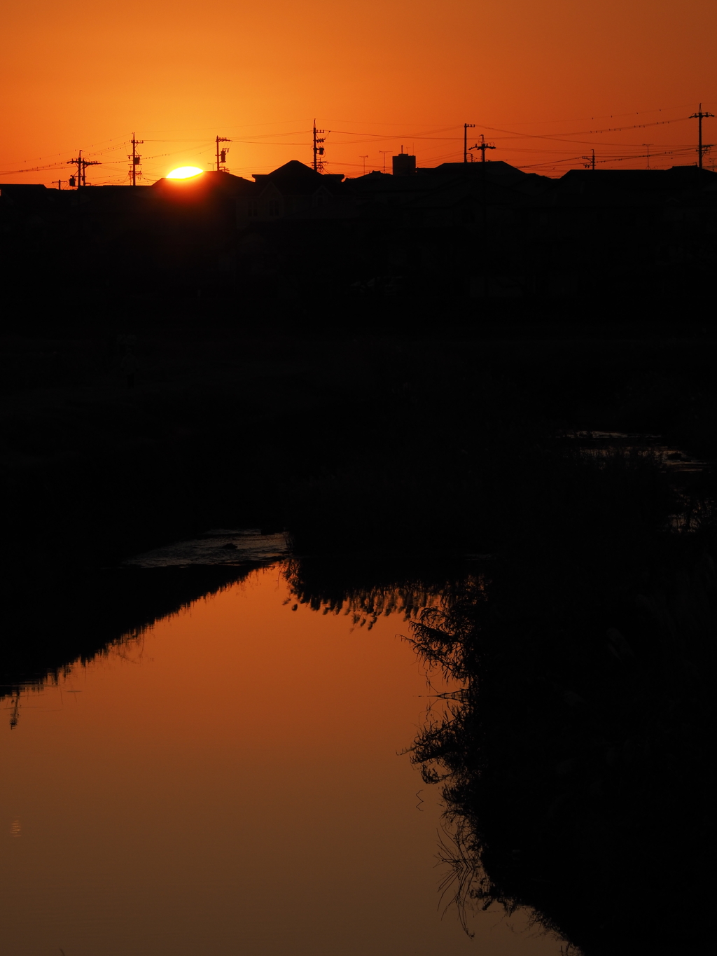 本日の夕日 その２