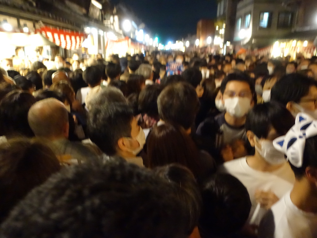 三年ぶりの川越祭りは危険な程の混雑 1