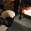 古民家+薪ストーブ+コーヒー