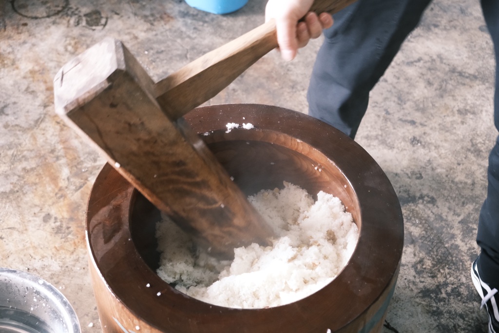 餅つき　２
