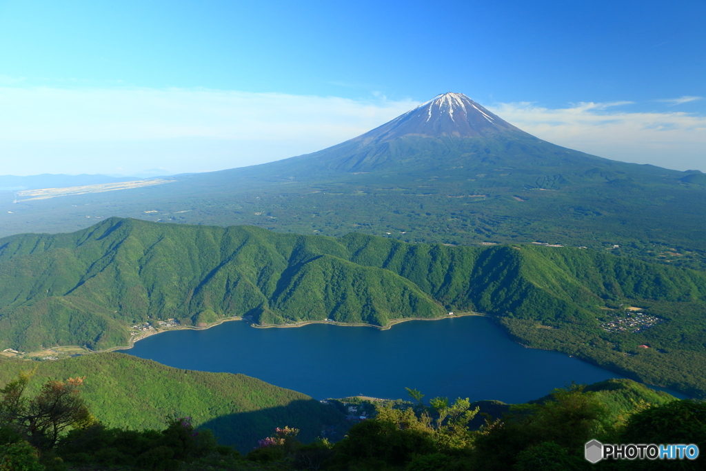 御坂山地という展望台