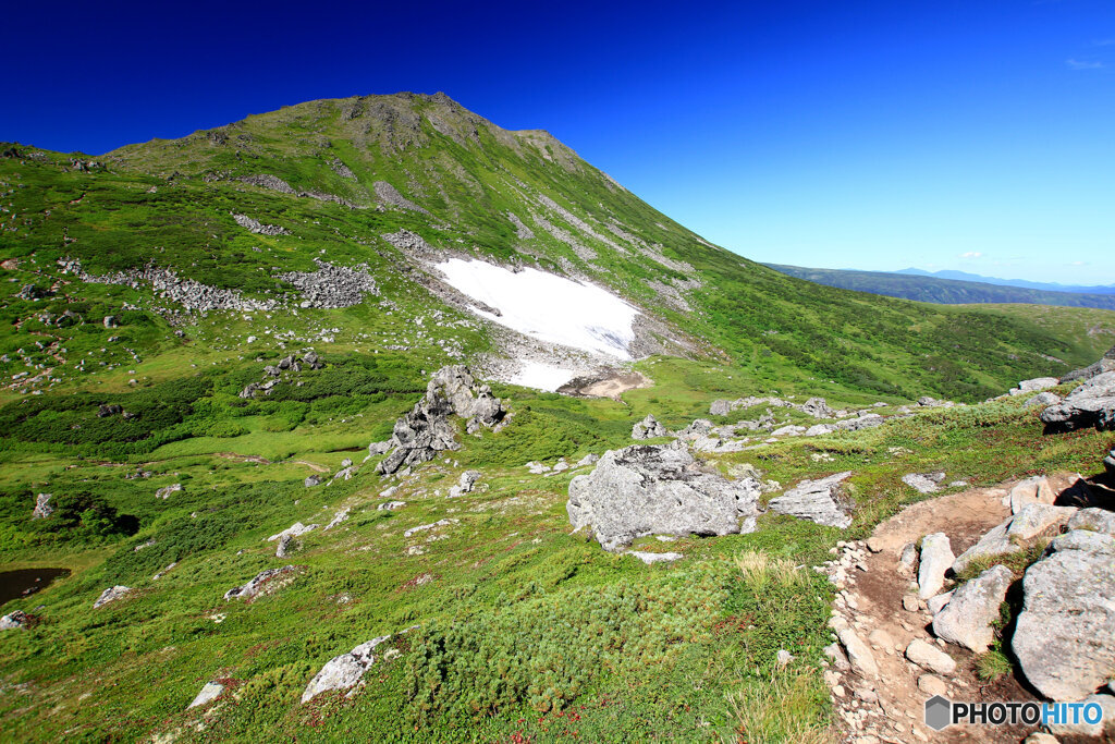 夏のトムラウシ山