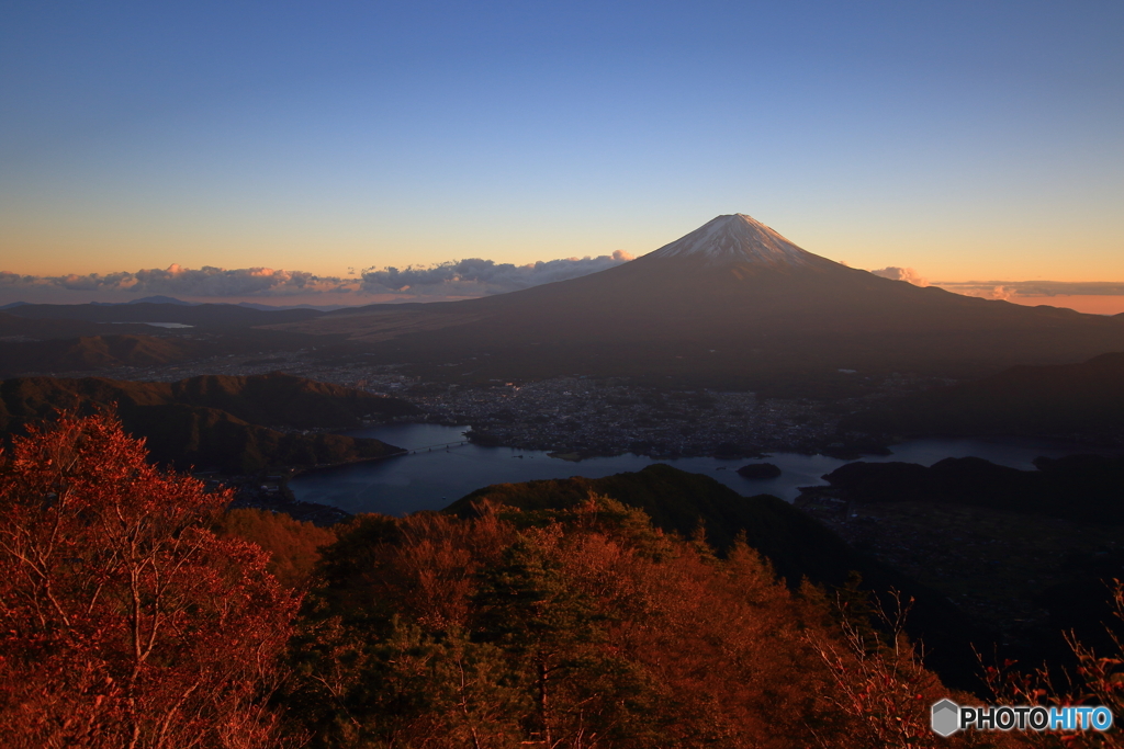 夕富士（1/2）