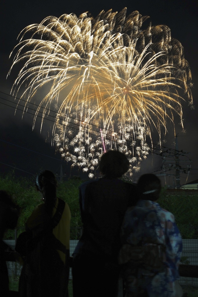 磯部温泉祭り 花火①
