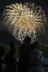 磯部温泉祭り 花火①
