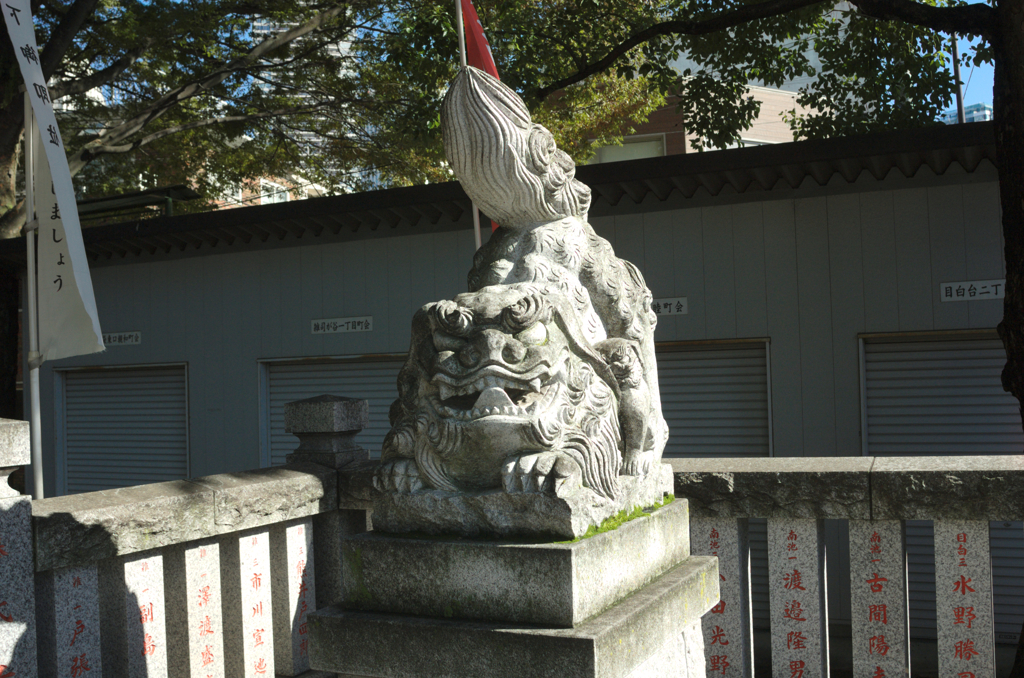 雑司が谷・大鳥神社にて