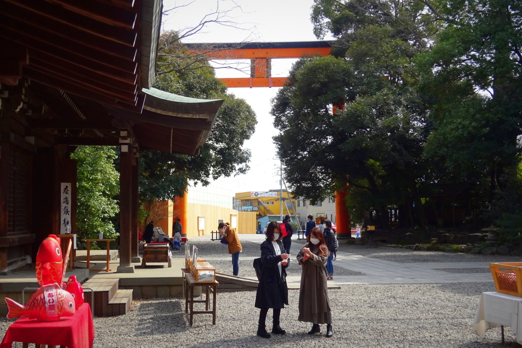  【お散歩スナップ】川越氷川神社にて2021年3月9日 