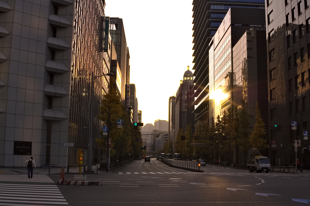 東京駅八重洲口周辺にて