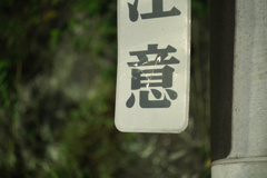 怪奇！ 宙に浮く看板