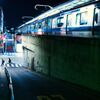 真冬の駅