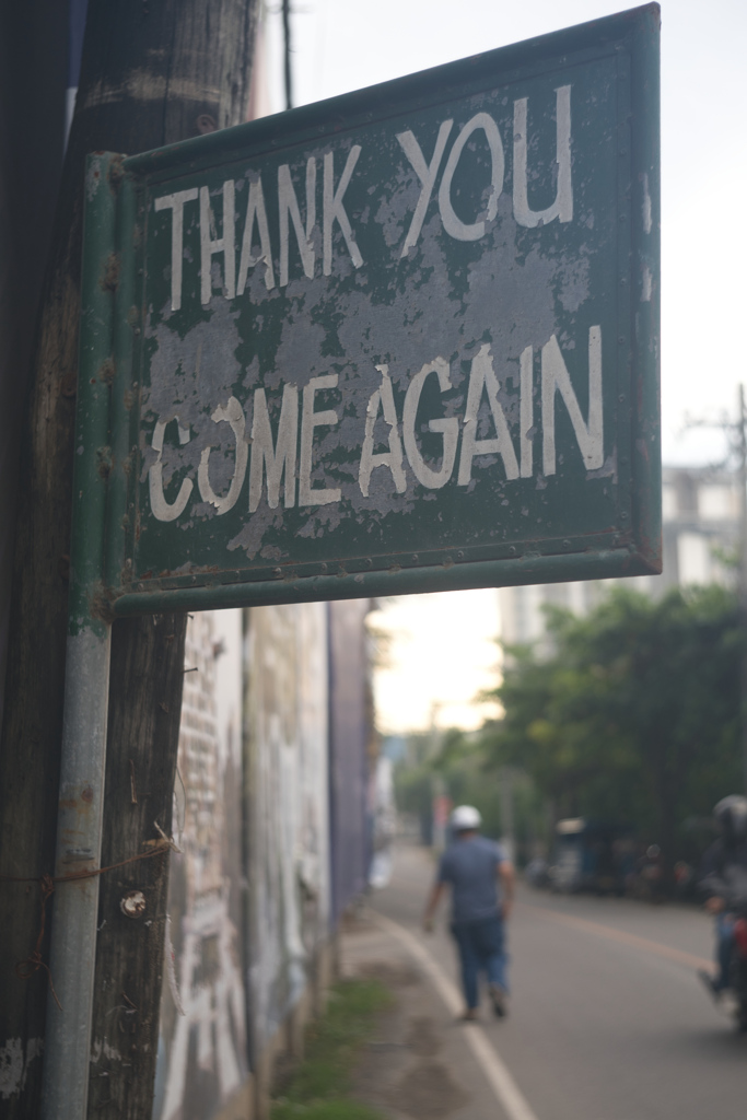 THANK YOU & COME AGAIN