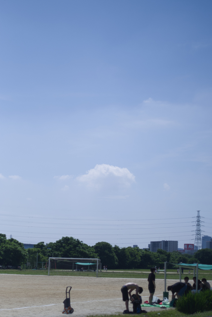 陽射しのキツイ ある日