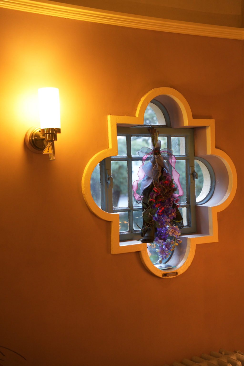 ハロウィンの窓