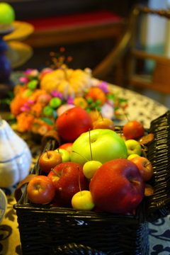 今年はリンゴが主役 今年はリンゴが主役