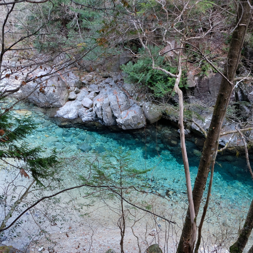 長野県 阿寺渓谷