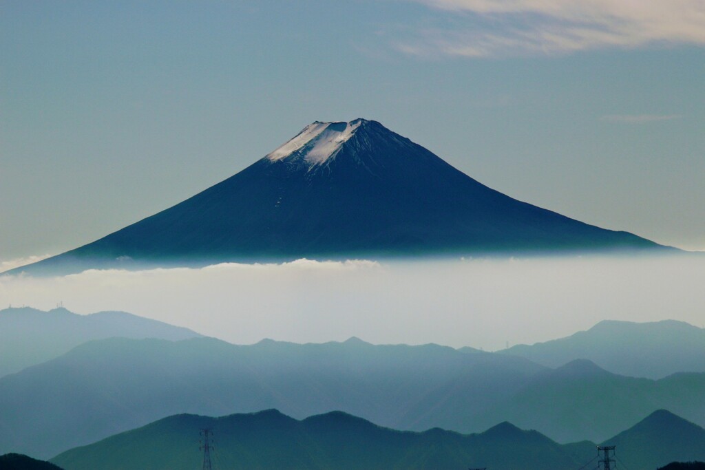 初大菩薩峠からの富士