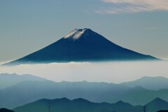 初大菩薩峠からの富士