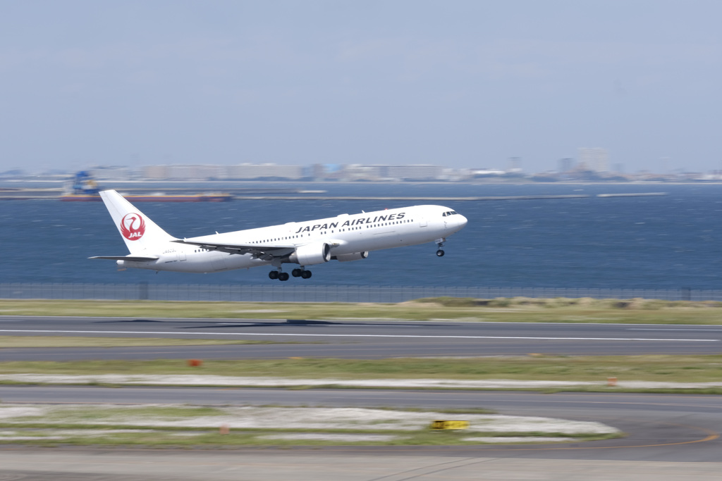今日は羽田で３時