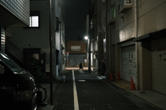 今日は亀戸で8時