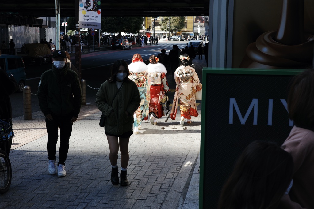 今日は渋谷で11時