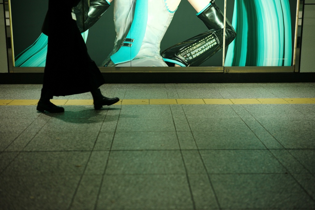 今日は新宿で1時
