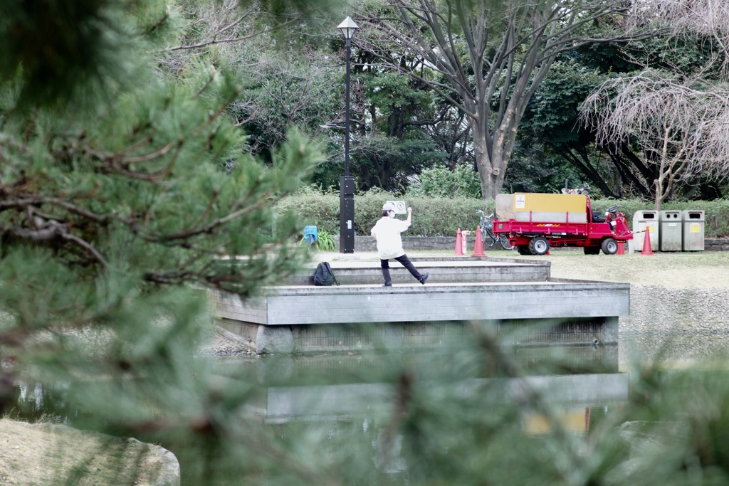 今日は猿江恩賜公園で11時