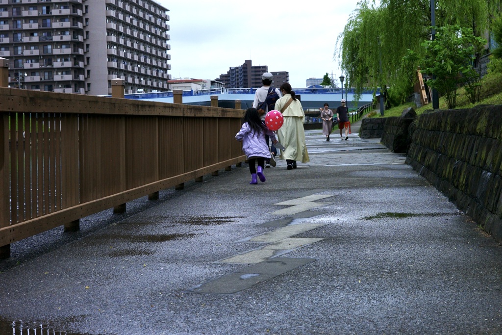 今日は小名木川で12時