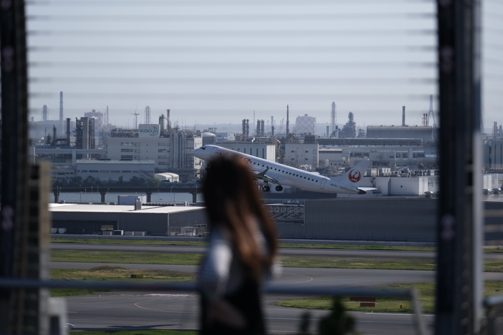 今日は羽田で３時