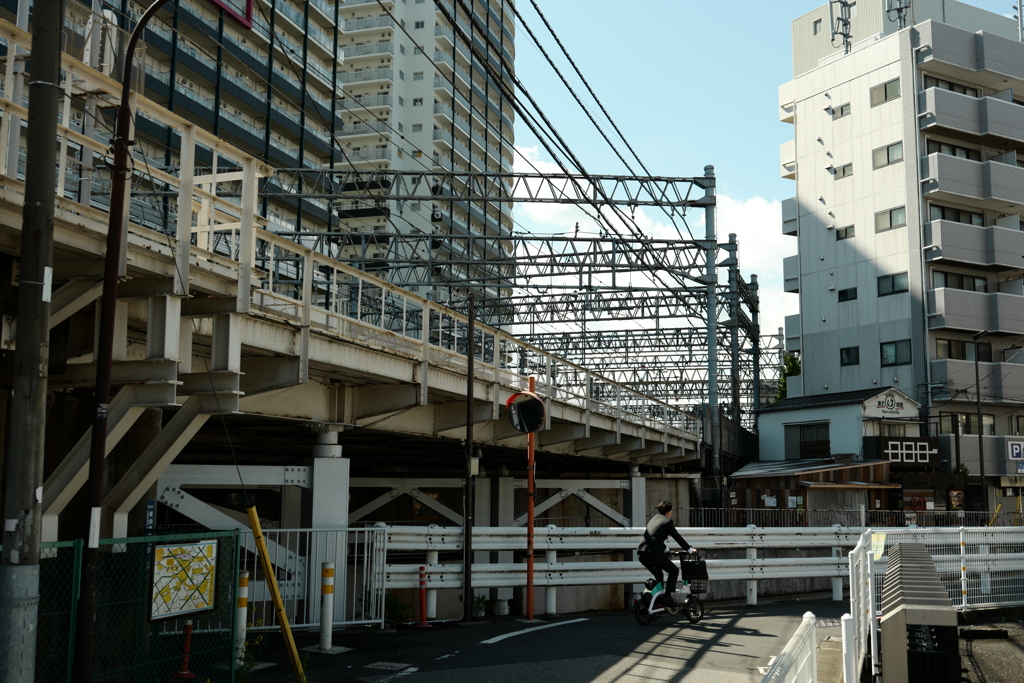 今日は曳舟で8時
