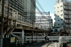 今日は曳舟で8時