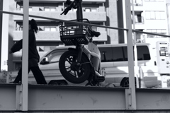 今日は余丁町で1時