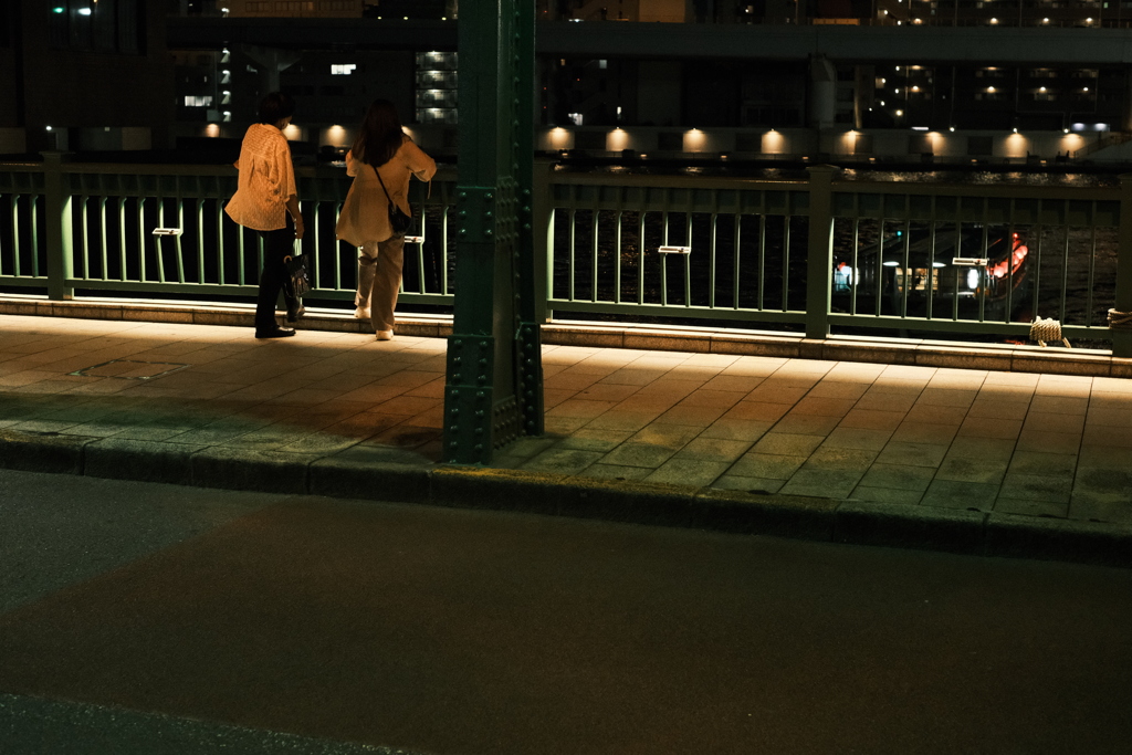 今日は柳橋で8時