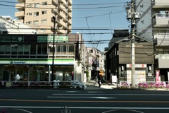 今日は曳舟で8時