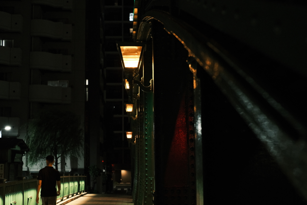 今日は柳橋で8時