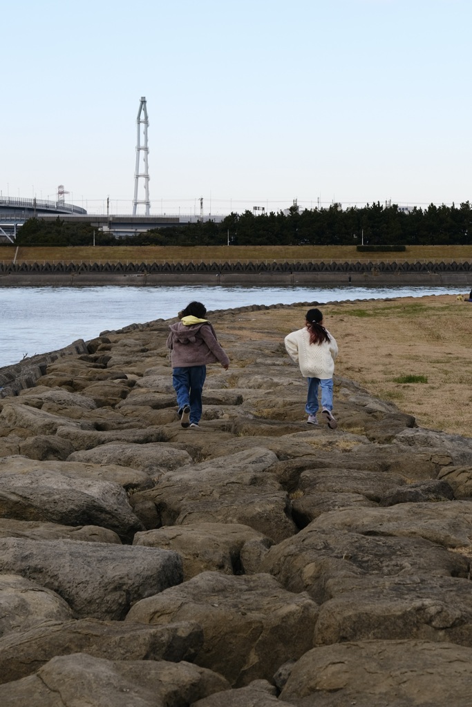 今日は葛西臨海公園で3時