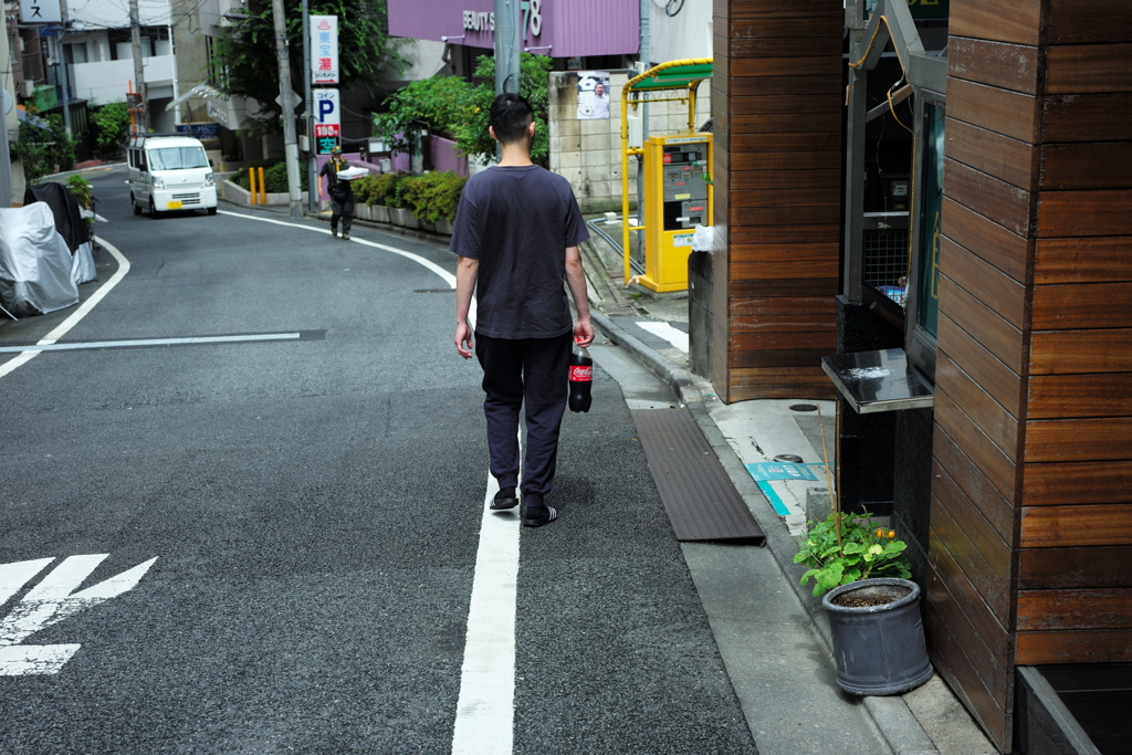 今日は余丁町でパッと見５００ml
