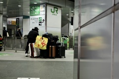 今日は神田駅で1時