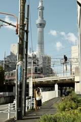 今日は曳舟で8時②